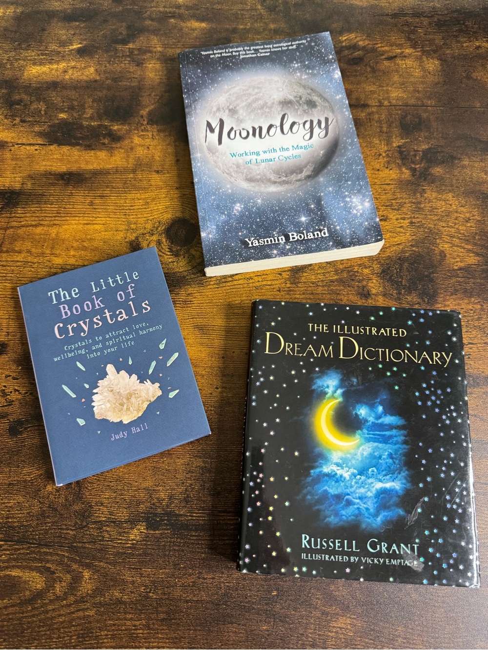 Whimsical Book Bundle Moonology Dreams and Crystals